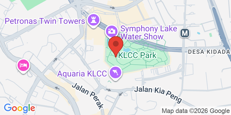 KLCC公園の地図