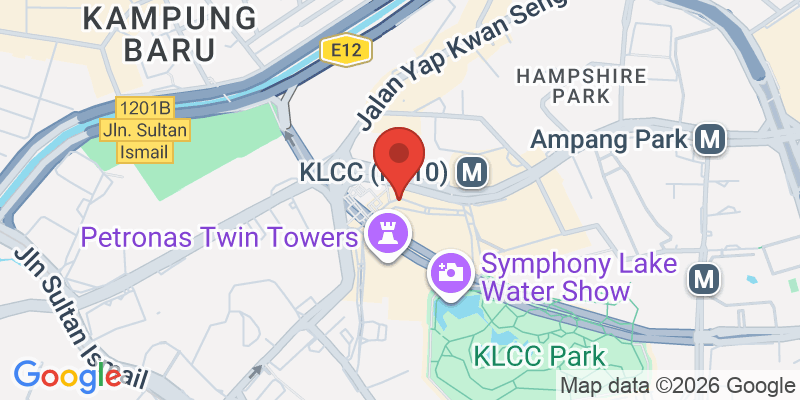 ペトロナスツインタワーの地図