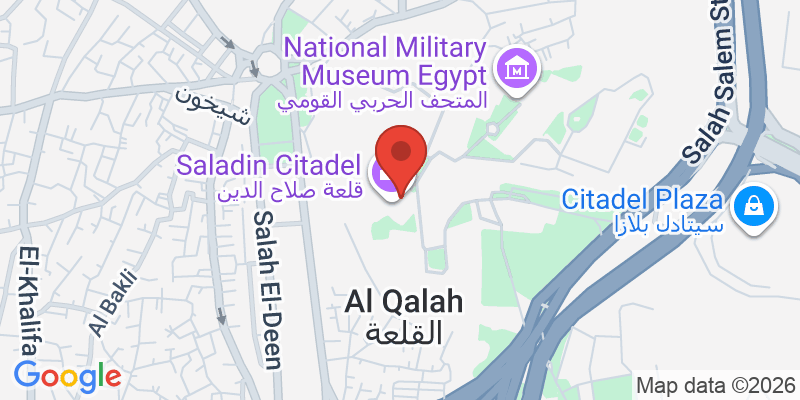 サラディン城塞の地図