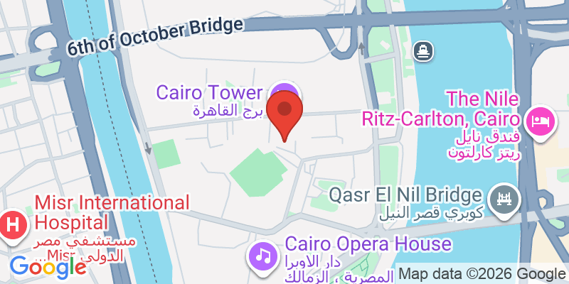 カイロタワーの地図