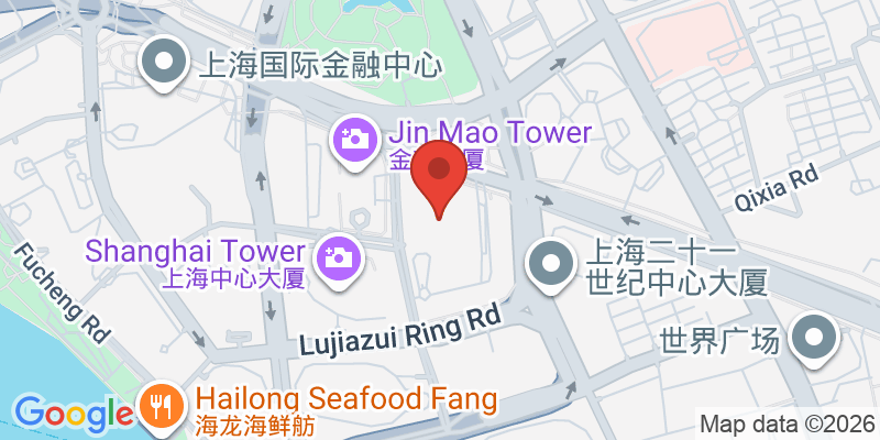 上海ワールドフィナンシャルセンター展望台の地図