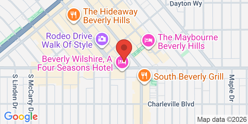 ロデオドライブの地図