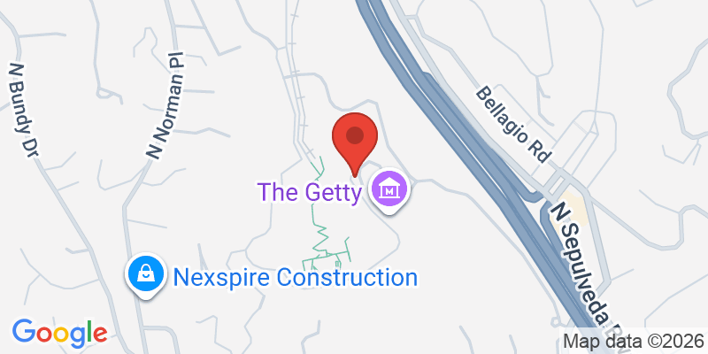 ゲティセンターの地図