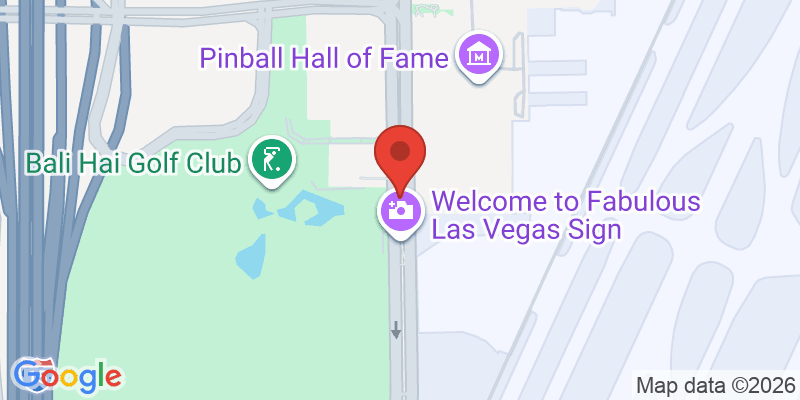 ラスベガスサインの地図