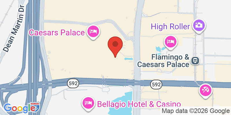 シーザーズパレス&フォーラムショップスの地図