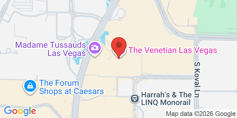 ザ・ベネチアンの地図