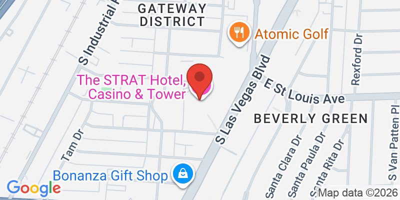 ストラトスフィアタワー展望台の地図