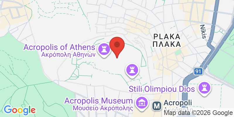 アクロポリスの地図