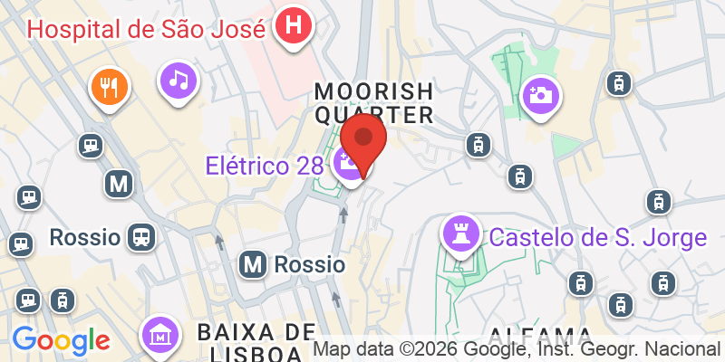 トラム28番線の地図