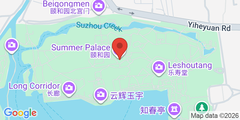 頤和園の地図