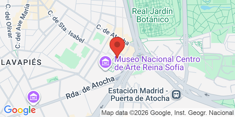 ソフィア王妃芸術センターの地図