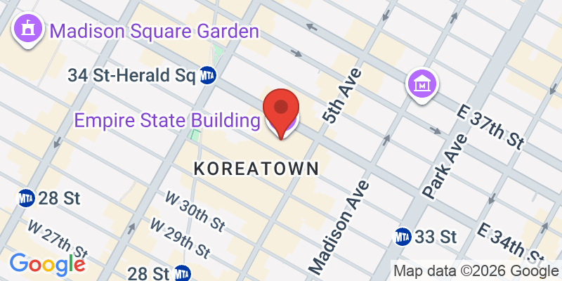 エンパイアステートビルの地図