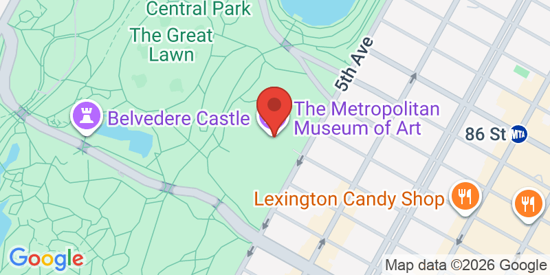 メトロポリタン美術館の地図