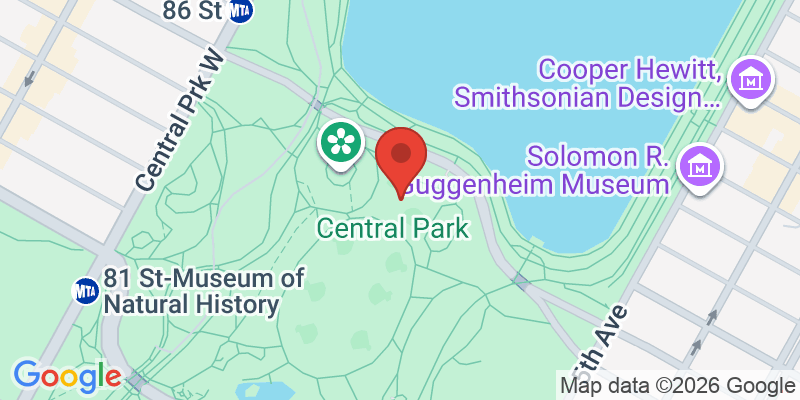 セントラルパークの地図