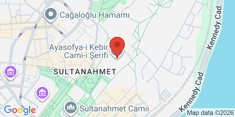 アヤソフィアの地図