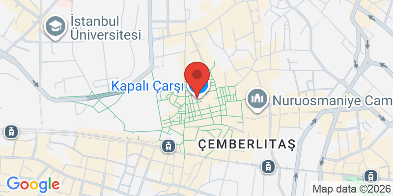 グランドバザールの地図