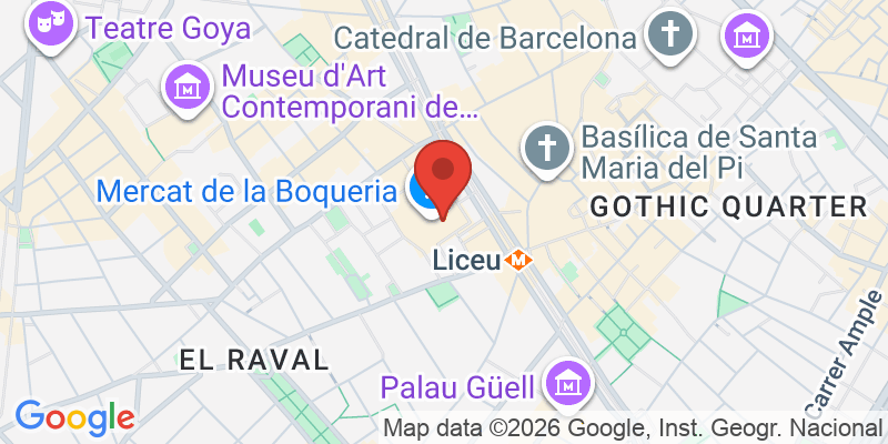 ボケリア市場の地図