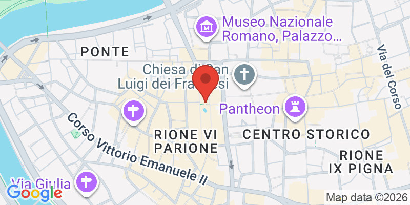 ナヴォーナ広場の地図