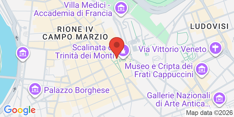 スペイン広場の地図