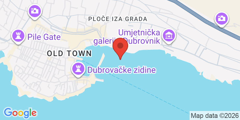 バニェビーチの地図