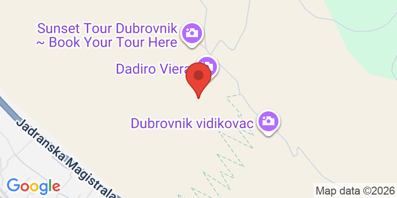 スルジ山展望台の地図