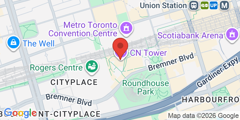 CNタワーの地図