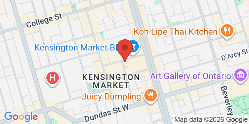 ケンジントンマーケットの地図