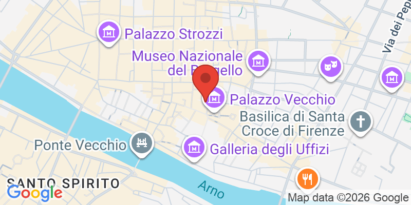 シニョーリア広場の地図