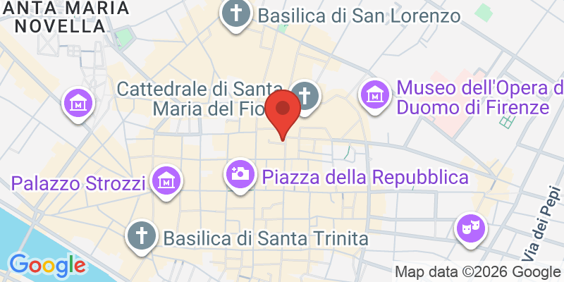 ジョットの鐘楼の地図