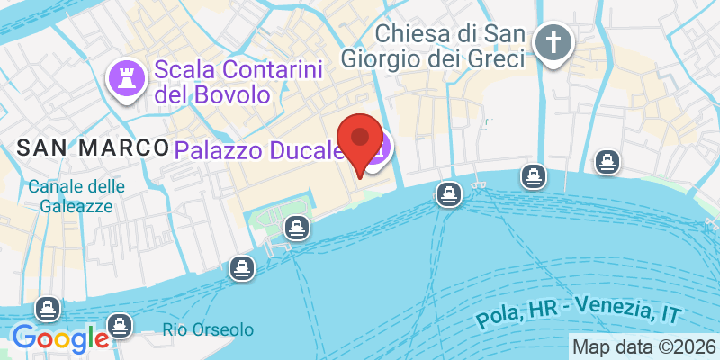 ドゥカーレ宮殿の地図