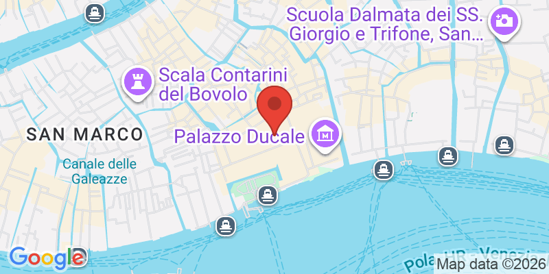 サン・マルコ広場の地図