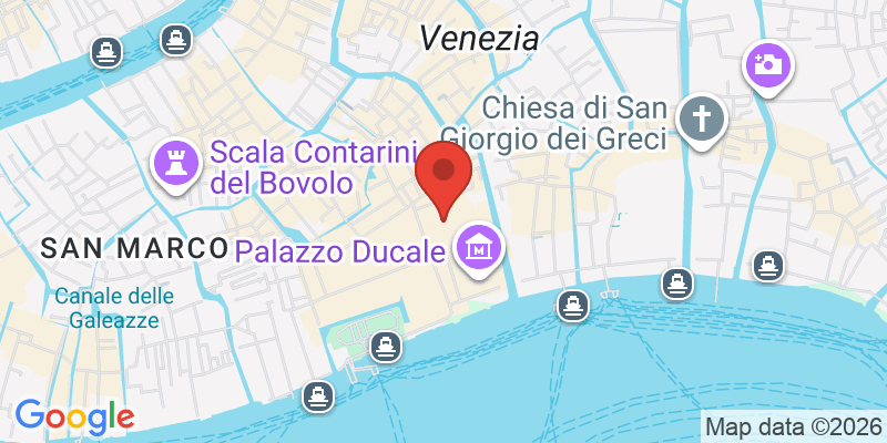 サン・マルコ寺院の地図