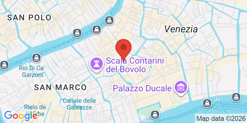 ゴンドラ遊覧の地図