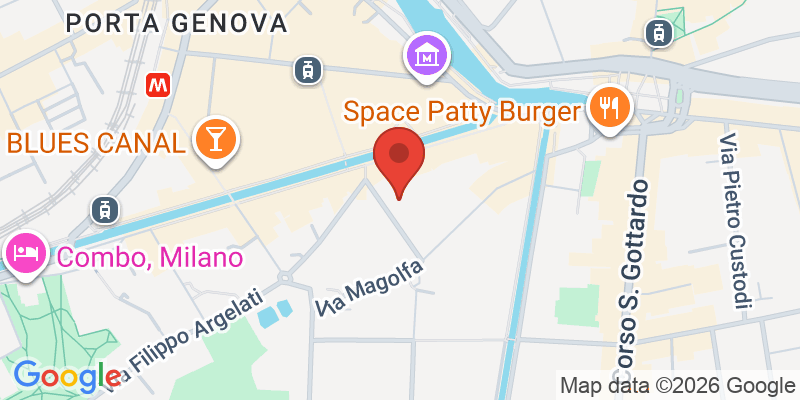 ナヴィリオ運河地区の地図