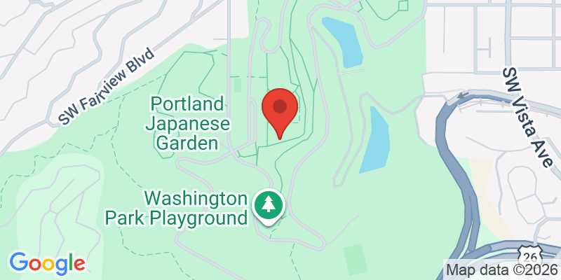 国際バラ試験庭園の地図