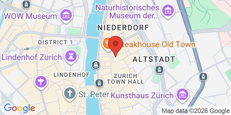 ニーダードルフ通りの地図