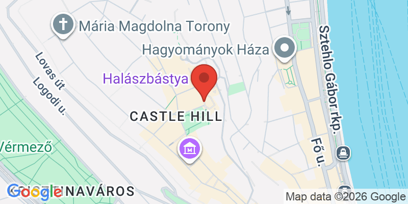 漁夫の砦の地図