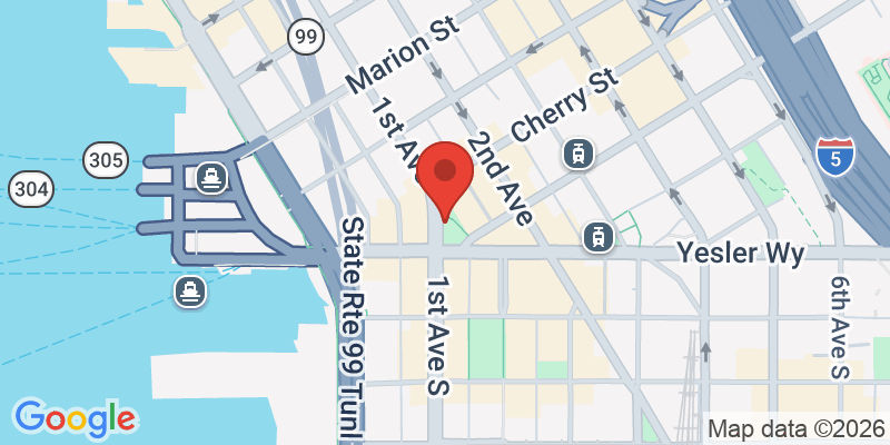 パイオニアスクエアの地図