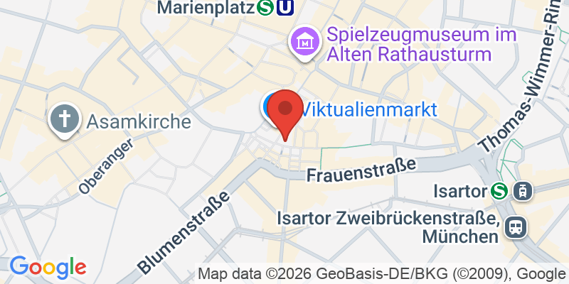 ヴィクトアリエンマルクトの地図