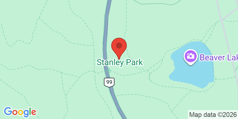 スタンレーパークの地図