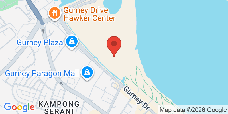 ガーニードライブの地図