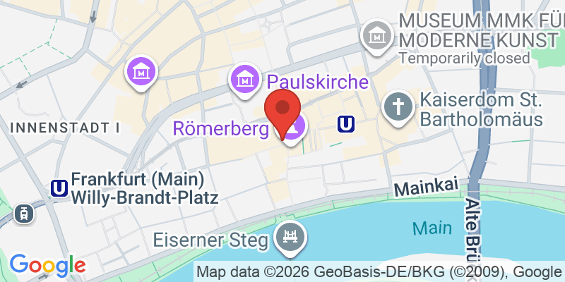 レーマー広場の地図