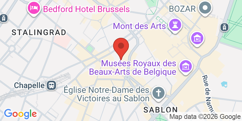 サブロン広場の地図