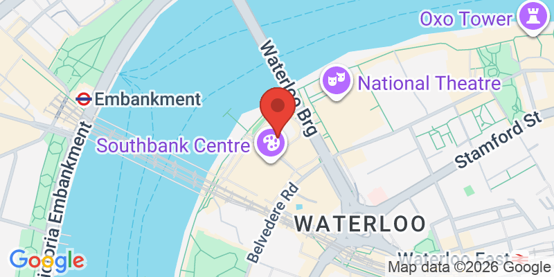 サウスバンク散策の地図