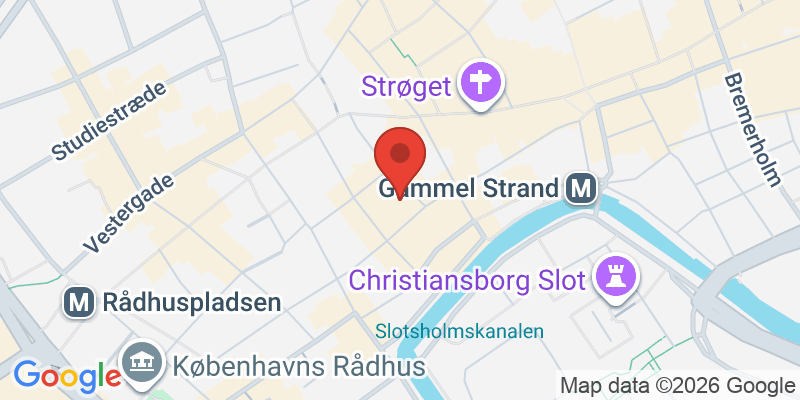 ストロイエ通りの地図