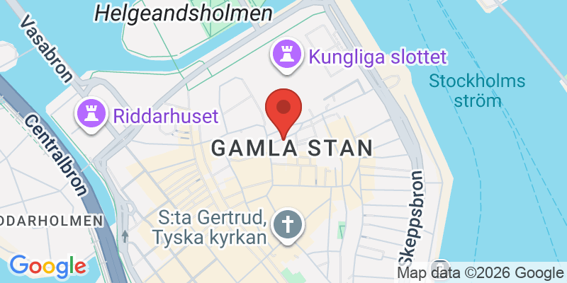 ガムラスタン（旧市街）の地図