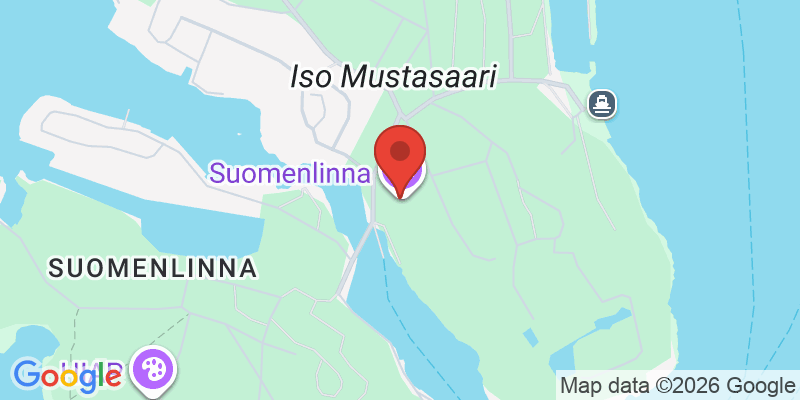 スオメンリンナ海上要塞の地図