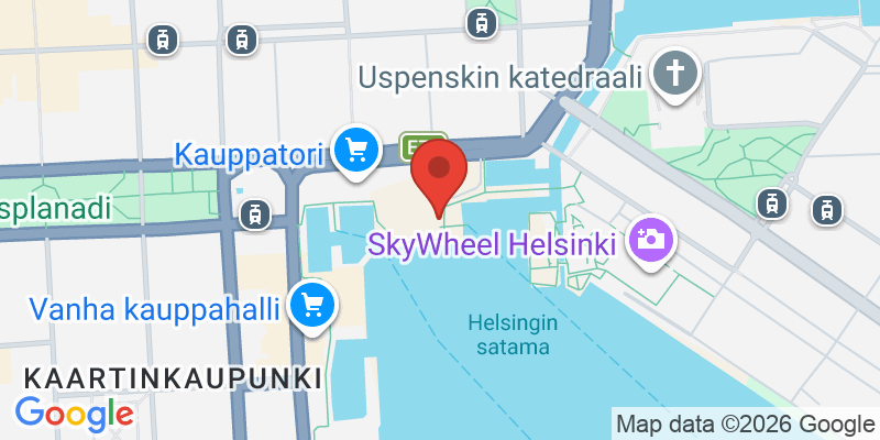 マーケット広場（カウッパトリ）の地図