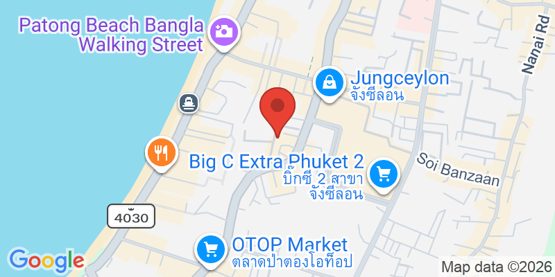 バングラ通り（ナイトライフ）の地図